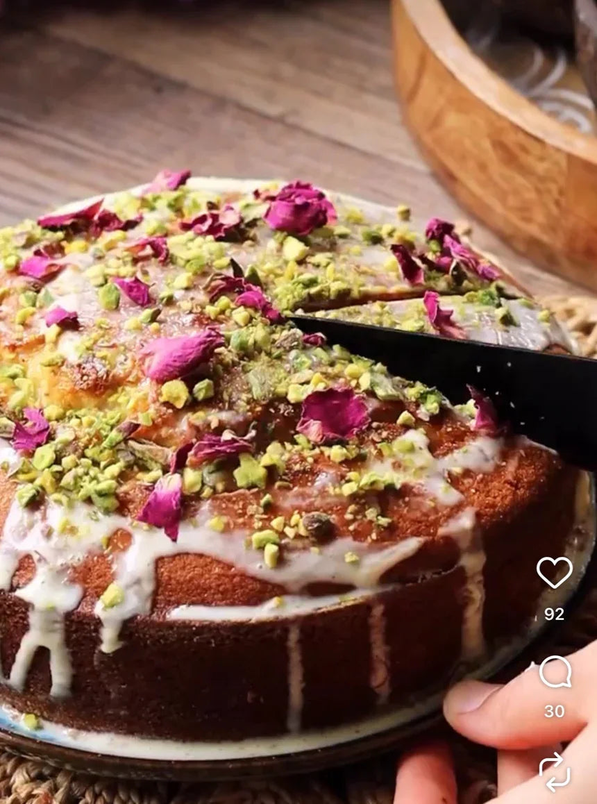 Persian Love Cake Recipe with Pistachios – Nutty Delights