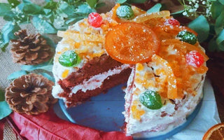NUTTY DELIGHTS CHRISTMAS CAKE