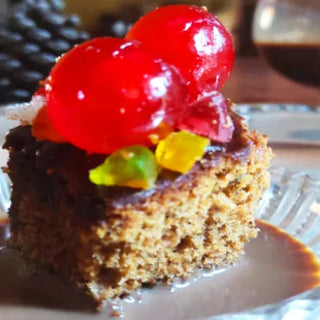 Chocolate Liquor Sponge Cake With Nuts & Fruits - Nutty Delights