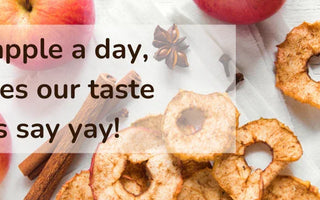 An apple a day.. Make your taste buds say yay! - Nutty Delights