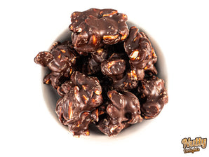 Dark Chocolate Peanut Clusters - Nutty Delights
