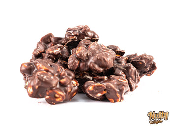 Dark Chocolate Peanut Clusters - Nutty Delights