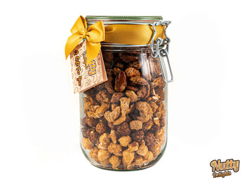 Jar of Gourmet Nuts - Nutty Delights