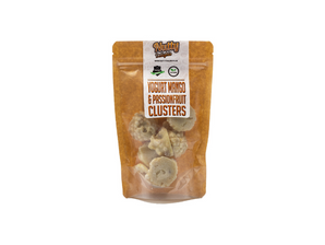 Yogurt Mango and Passion Fruit Cluster - Nutty Delights