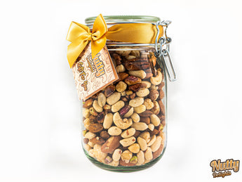 Jar of Raw Nuts - Nutty Delights