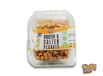 Roasted & Salted Peanuts - Nutty Delights