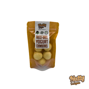Freeze Dried Yogurt Strawberries - Nutty Delights
