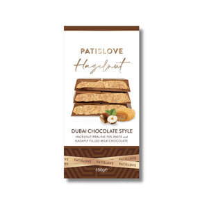 Hazelnut Praline & Kadayif Milk Chocolate