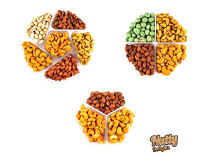 Selection Tray - Savoury Nuts Tray - Nutty Delights