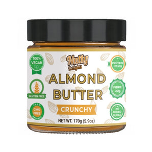 Almond 'Crunchy' Butter - Nutty Delights
