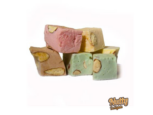Rainbow Nougat Almond - Nutty Delights