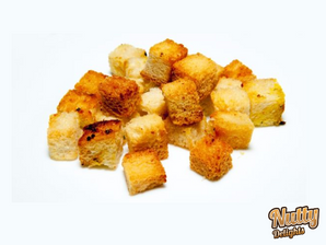 Herb & Garlic Croutons - Nutty Delights