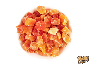 Dried Papaya Cubes - Nutty Delights