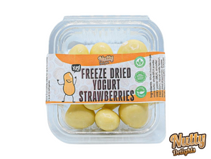 Freeze Dried Yogurt Strawberries - Nutty Delights