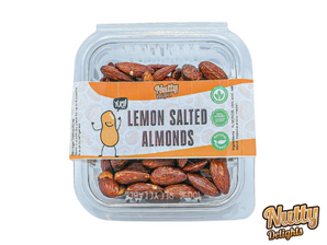 Lemon Salted Almonds - Nutty Delights