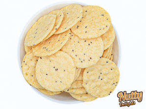 Sea Salt Rice Crackers - Nutty Delights