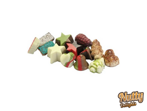 Assorted Chocolate Christmas Bonbons - Nutty Delights