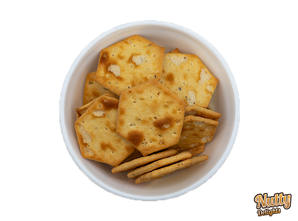 Italian Crackers with Rosemary - Nutty Delights