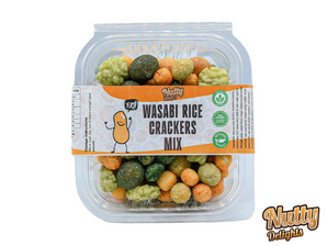 Wasabi Rice crackers mix - Nutty Delights