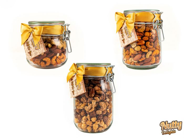 Jar of Gourmet Nuts