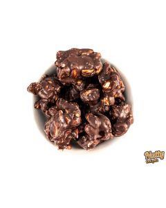 Dark Chocolate Peanut Clusters