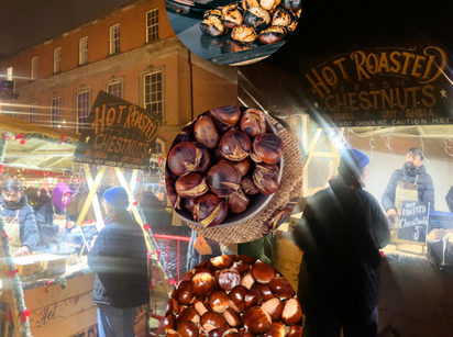Warmth and Wonder: Roasted Chestnuts Bring Magic to Christmas at the Dublin Castle
