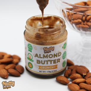 Why we think crunchy almond butter is the next best thing 