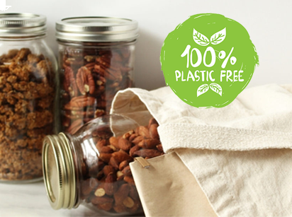 Plastic free July here at Nutty Delights