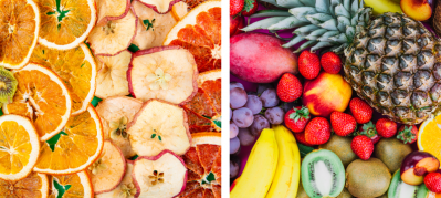 Dried Fruit vs Fresh Fruit 