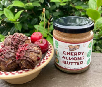 Cherry Almond Butter Energy Bites